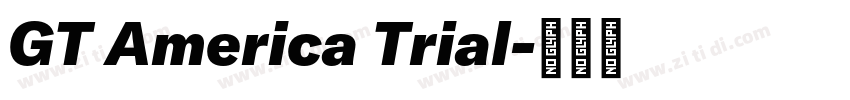 GT America Trial字体转换